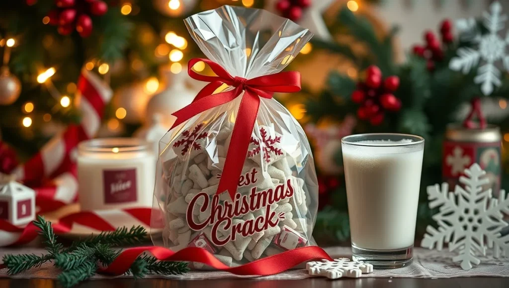 christmas crack recipe gift packaging holiday