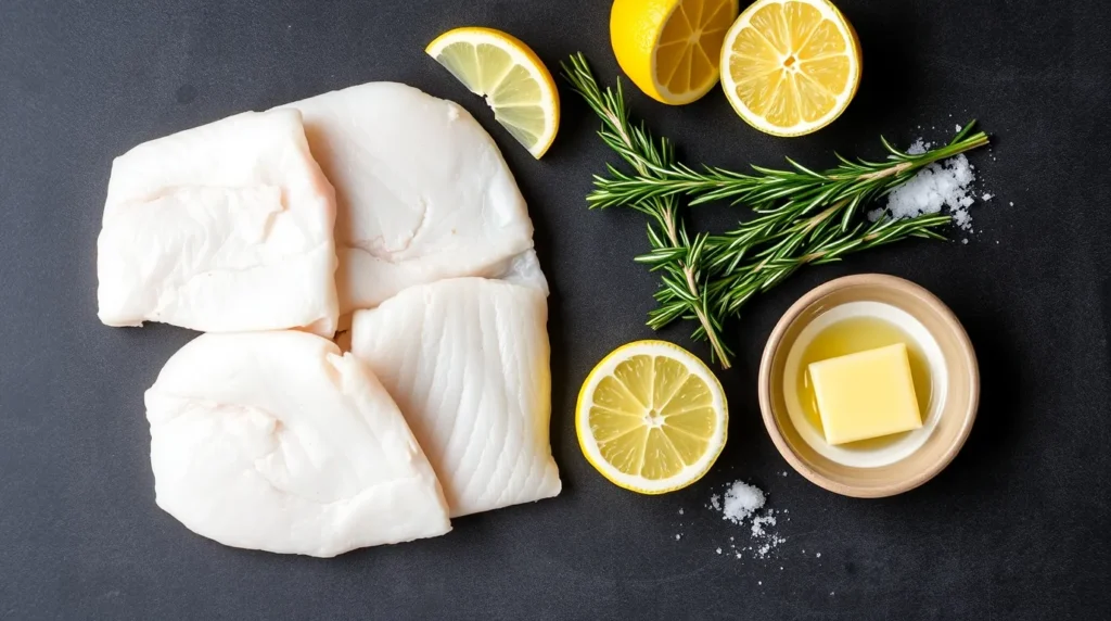 ingredients for baked sea bass recipe